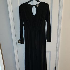 VENUS Classic Black Long Sleeve Hallpween Costume Womens Large